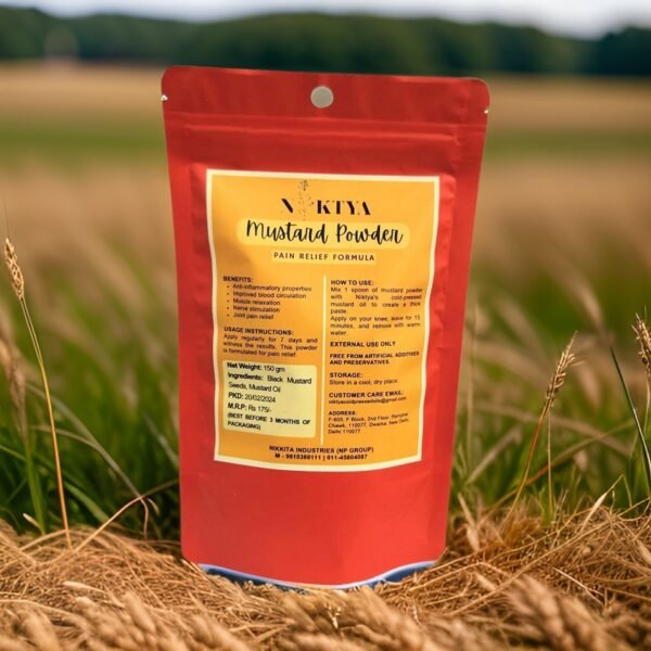 Niktya Mustard Joint Pain Relief Powder